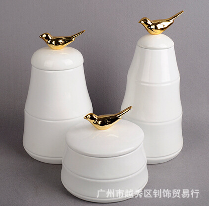 吉祥鳥三件套(白色)(參考收藏夾)