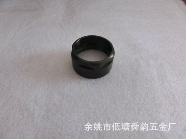 氣動(dòng)配件，六角螺母，非標(biāo)螺母，表面氧化發(fā)黑,視圖8