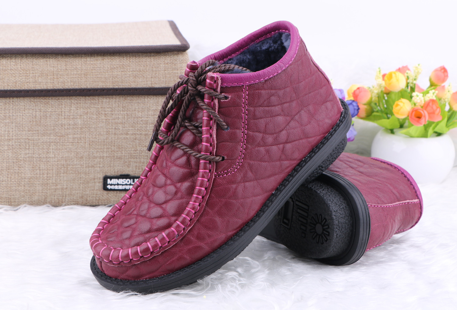 加毛加厚保暖女士棉鞋