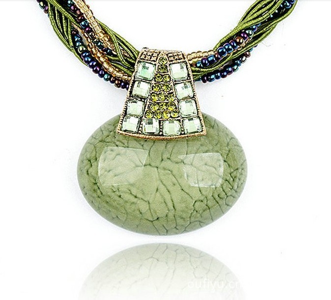 橢圓波西米亞項(xiàng)鏈