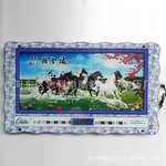 河?xùn)|志科電腦數(shù)碼萬(wàn)年歷廠(chǎng)常年加工生產(chǎn)青花瓷98*58 禮品萬(wàn)年歷