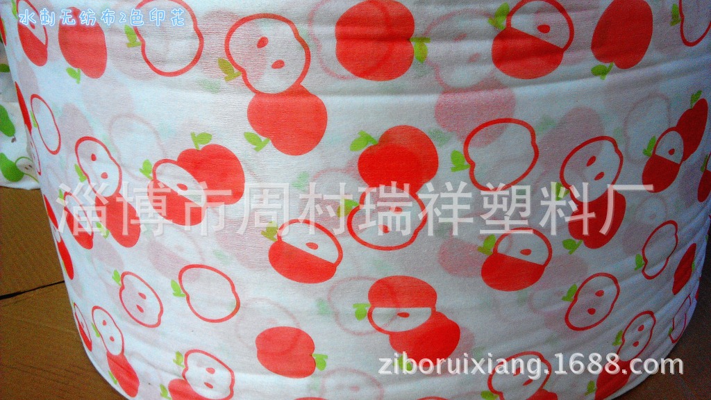 水刺無(wú)紡布印花