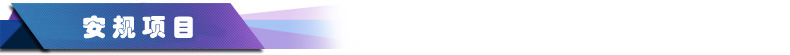 安規(guī)項目