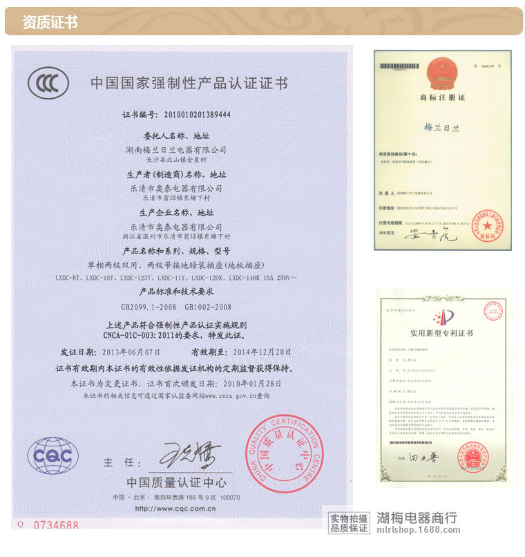 資質(zhì)證書副本