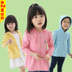 【衣童王】秋款3色兔子衛(wèi)衣開(kāi)衫 長(zhǎng)袖女童外套 韓版原單童裝批發(fā)