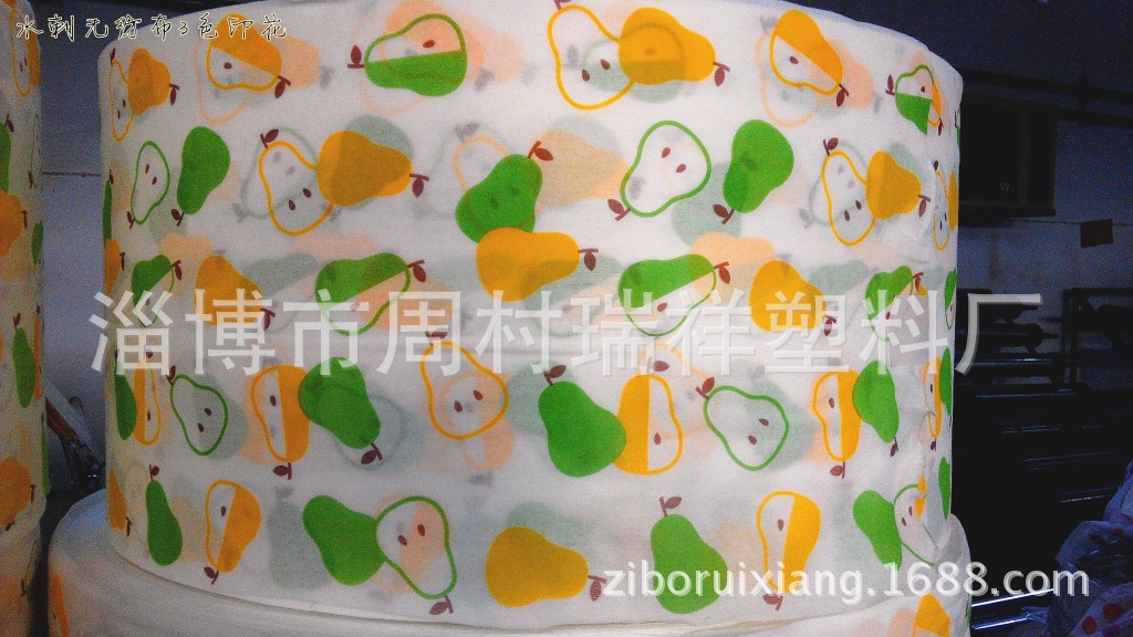 水刺無(wú)紡布印花