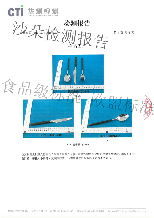 檢測(cè)報(bào)告4