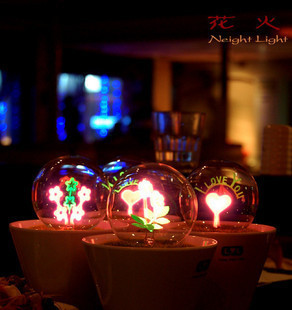 人造草盆景燈小夜燈 生日禮物 