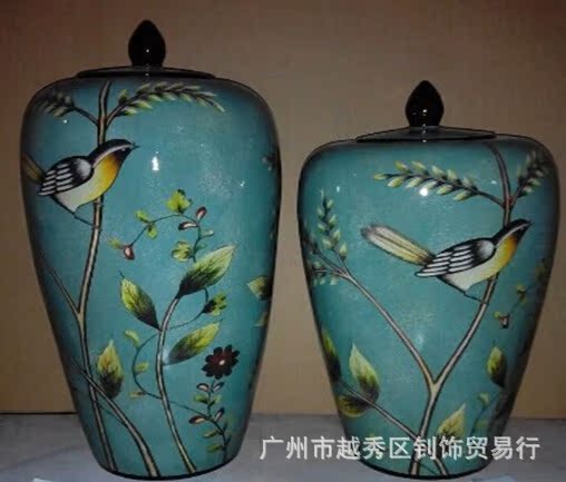 喜鵲將軍罐(款式二)