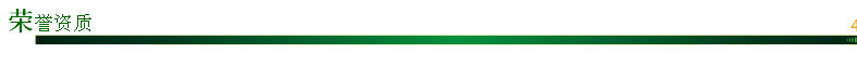 榮譽資質(zhì)標(biāo)頭